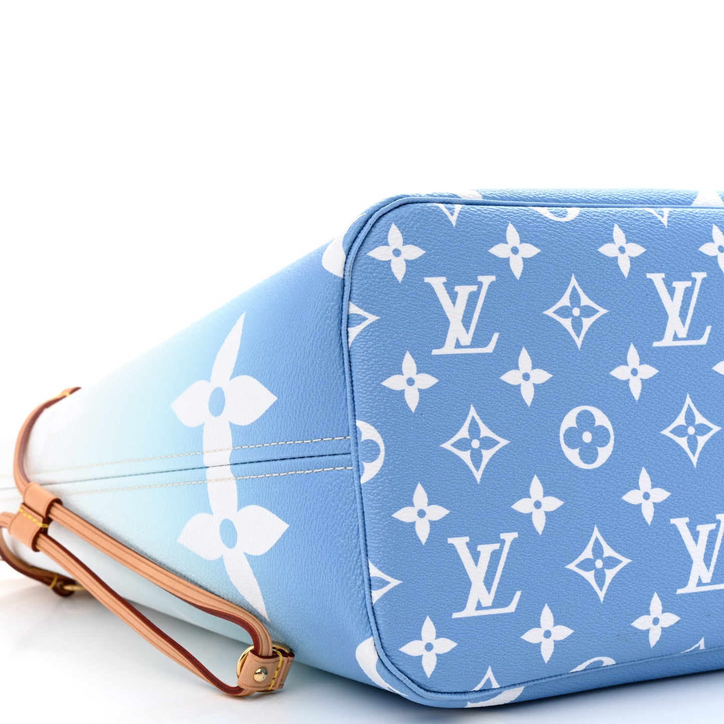 Monogram Giant By The Pool Neverfull MM Blue