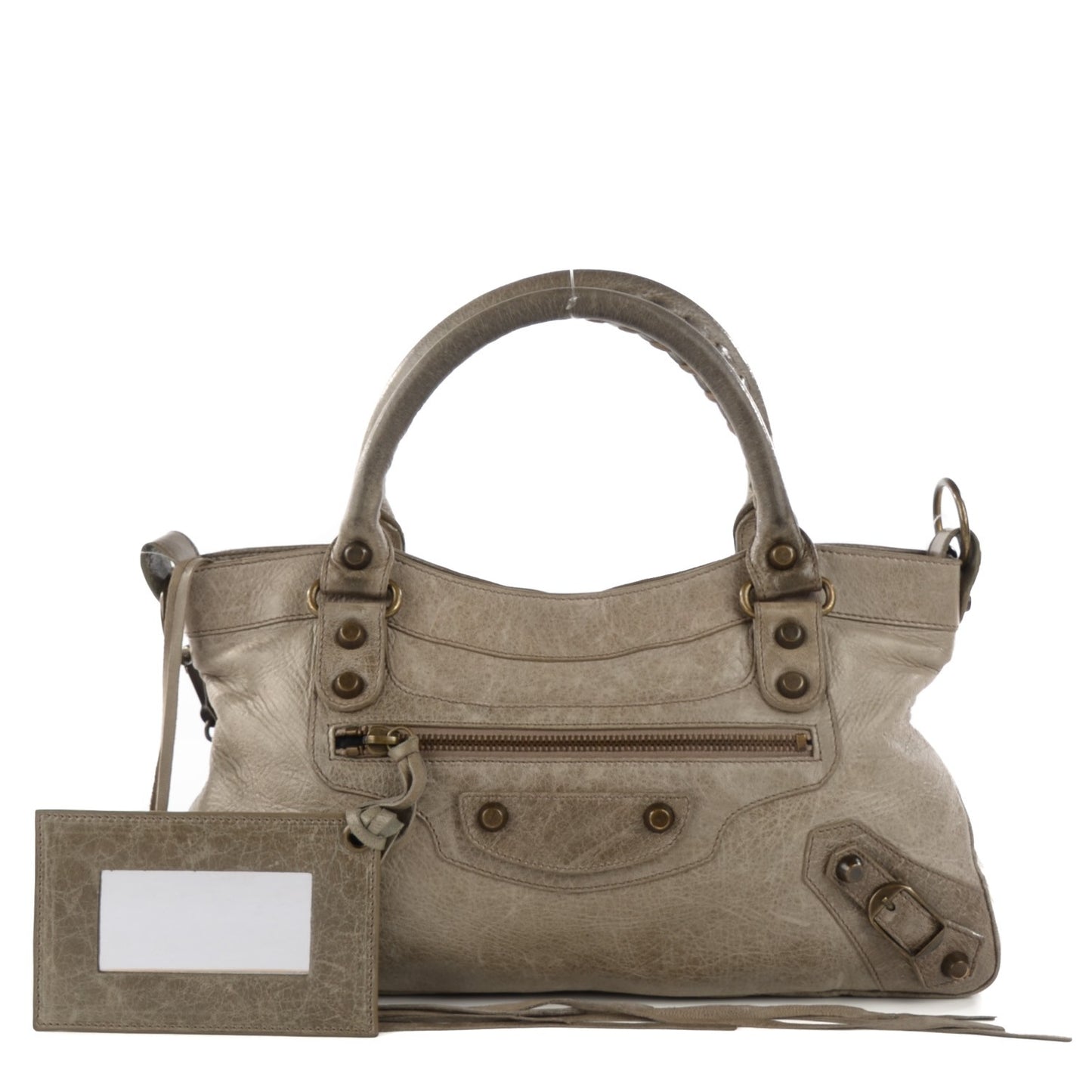 Chevre Classic Hardware First Taupe