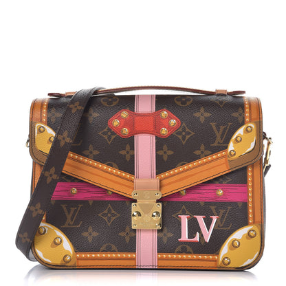 Louis Vuitton Monogram Summer Trunks Pochette Metis 1 of 7