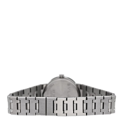 Bulgari Stainless Steel 23mm Quartz Watch Black 3 of 4