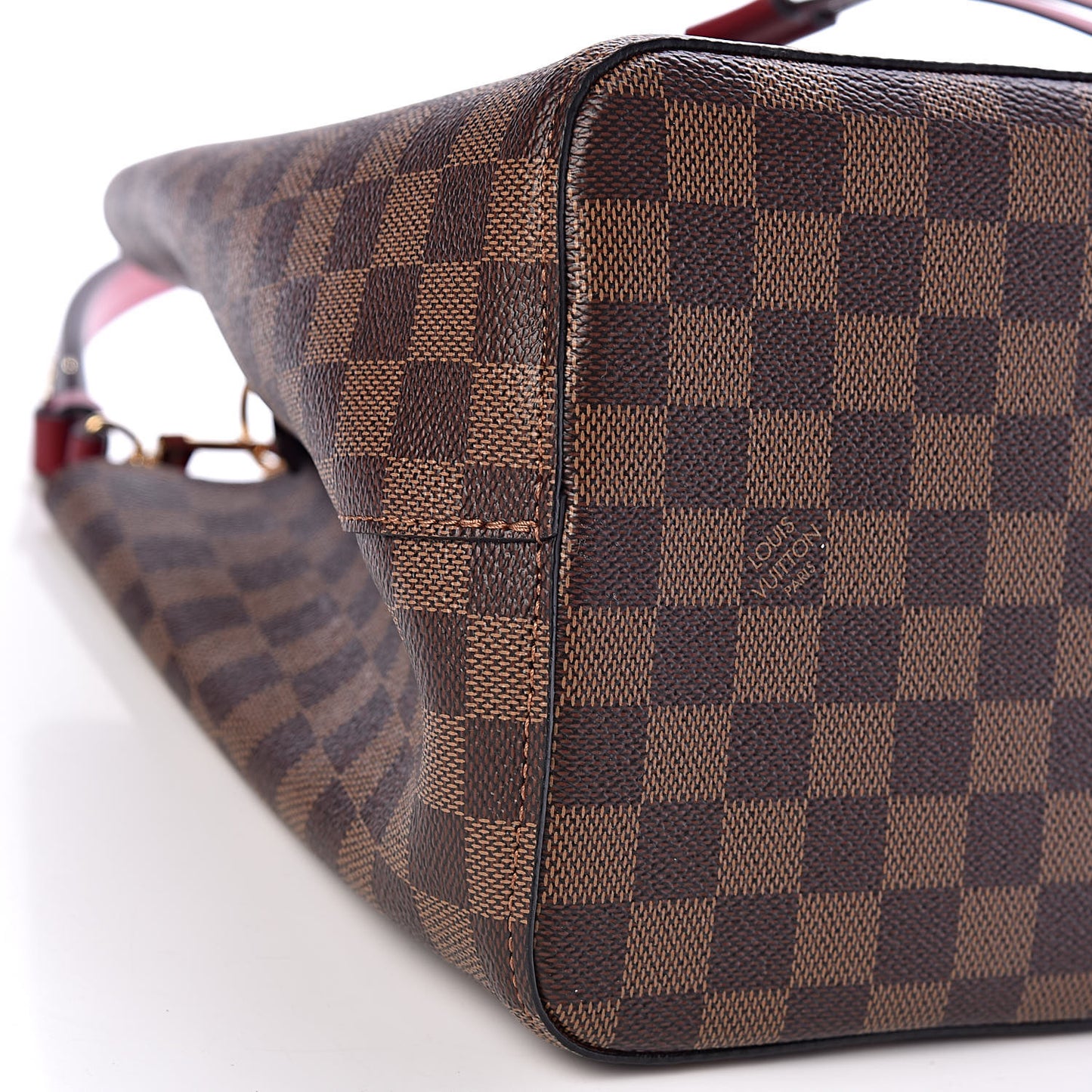 Damier Ebene Neonoe MM Cherry Berry