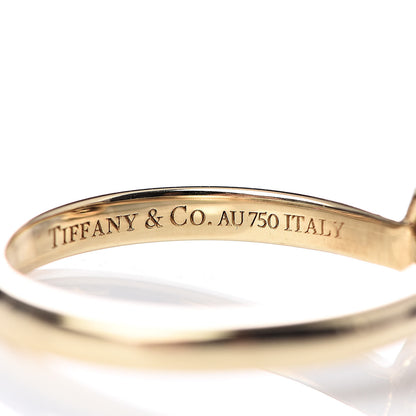 Tiffany 18K Yellow Gold Diamond 7mm Paloma Picasso Sugar Stacks Ring 49 5 6 of 7