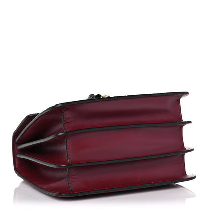 Bulgari Calfskin Galuchat Serpenti Forever Crossbody Plum 4 of 15