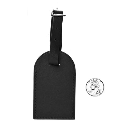 Louis Vuitton Calfskin Luggage Tag Black 2 of 3