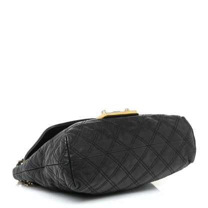 Marc Jacobs Lacquered Lambskin Baroque The Large Single Flap Black 3 of 13