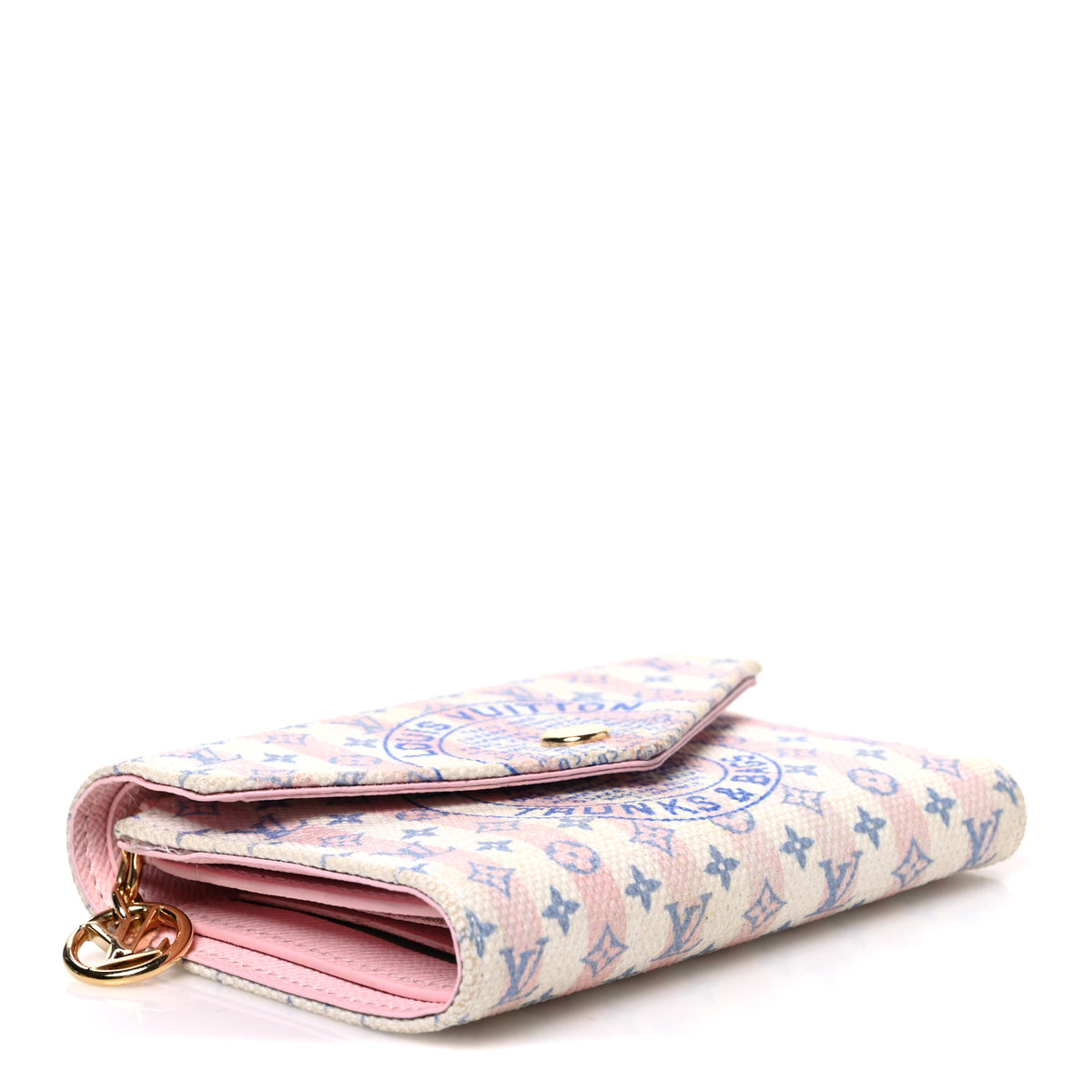 Minigram LV Stamp Victorine Wallet Blue
