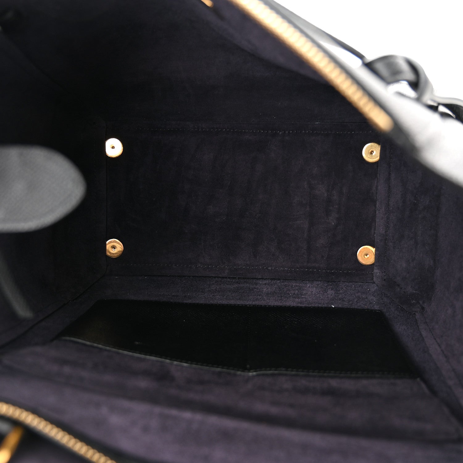Celine Grained Calfskin Small Belt Bag Black 5 of 11