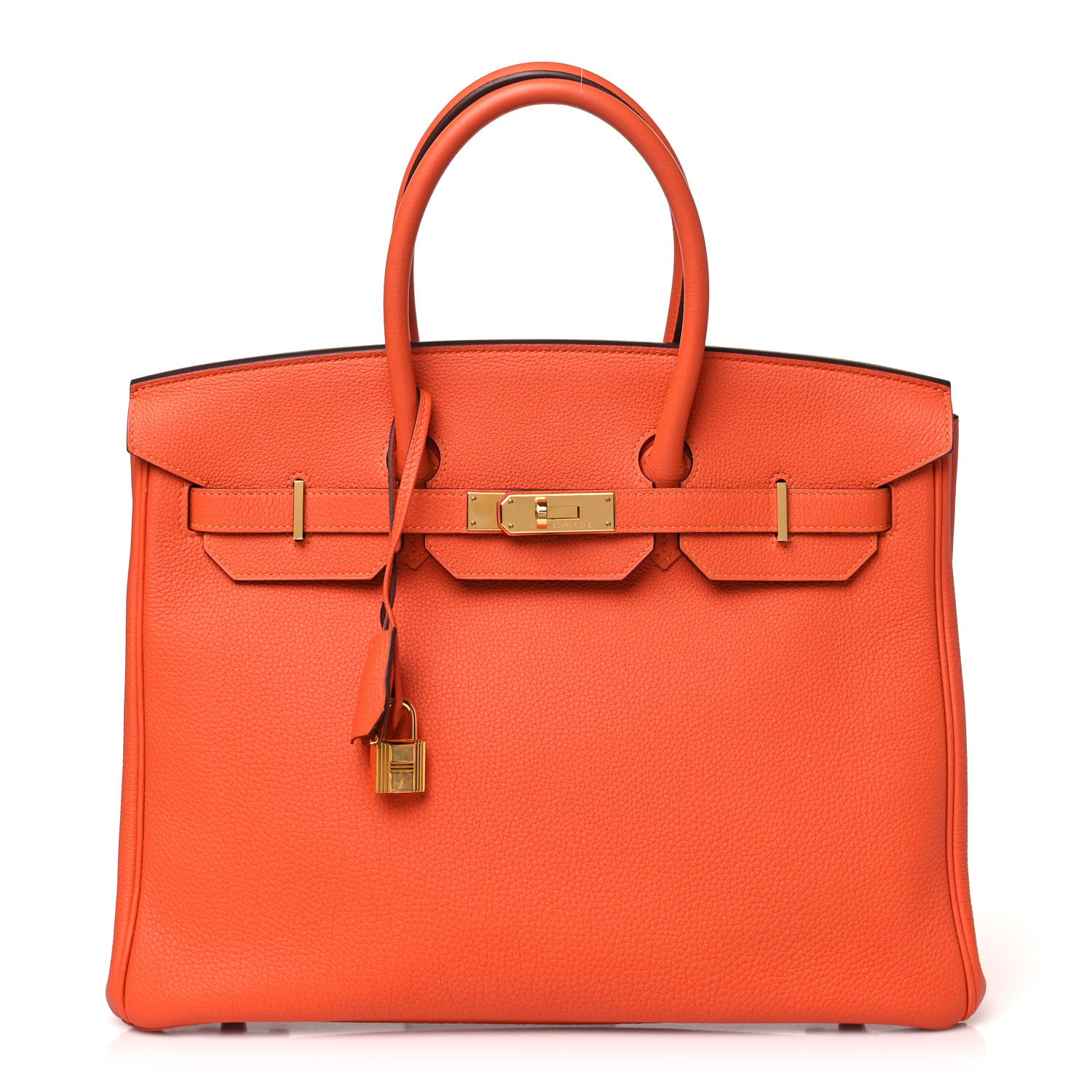 Hermes Togo BIRKIN 35 Feu 1 of 11