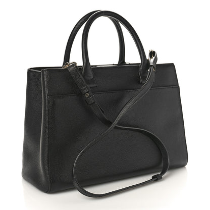 Chanel Grained Calfskin Small Neo Executive Shopper Tote Black 2 of 9