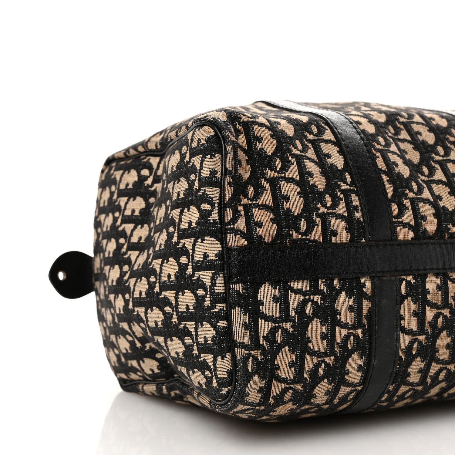 Christian Dior Monogram Boston Black 8 of 12