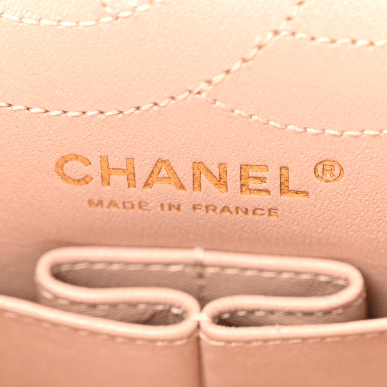 Chanel Aged Calfskin Quilted 2.55 Reissue 225 Flap Light Beige 6 of 10