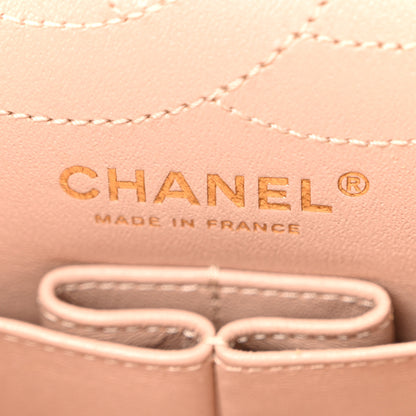 Chanel Aged Calfskin Quilted 2.55 Reissue 225 Flap Light Beige 6 of 10