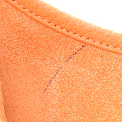 Hermes Taurillon Clemence Evelyne III PM Orange 12 of 15