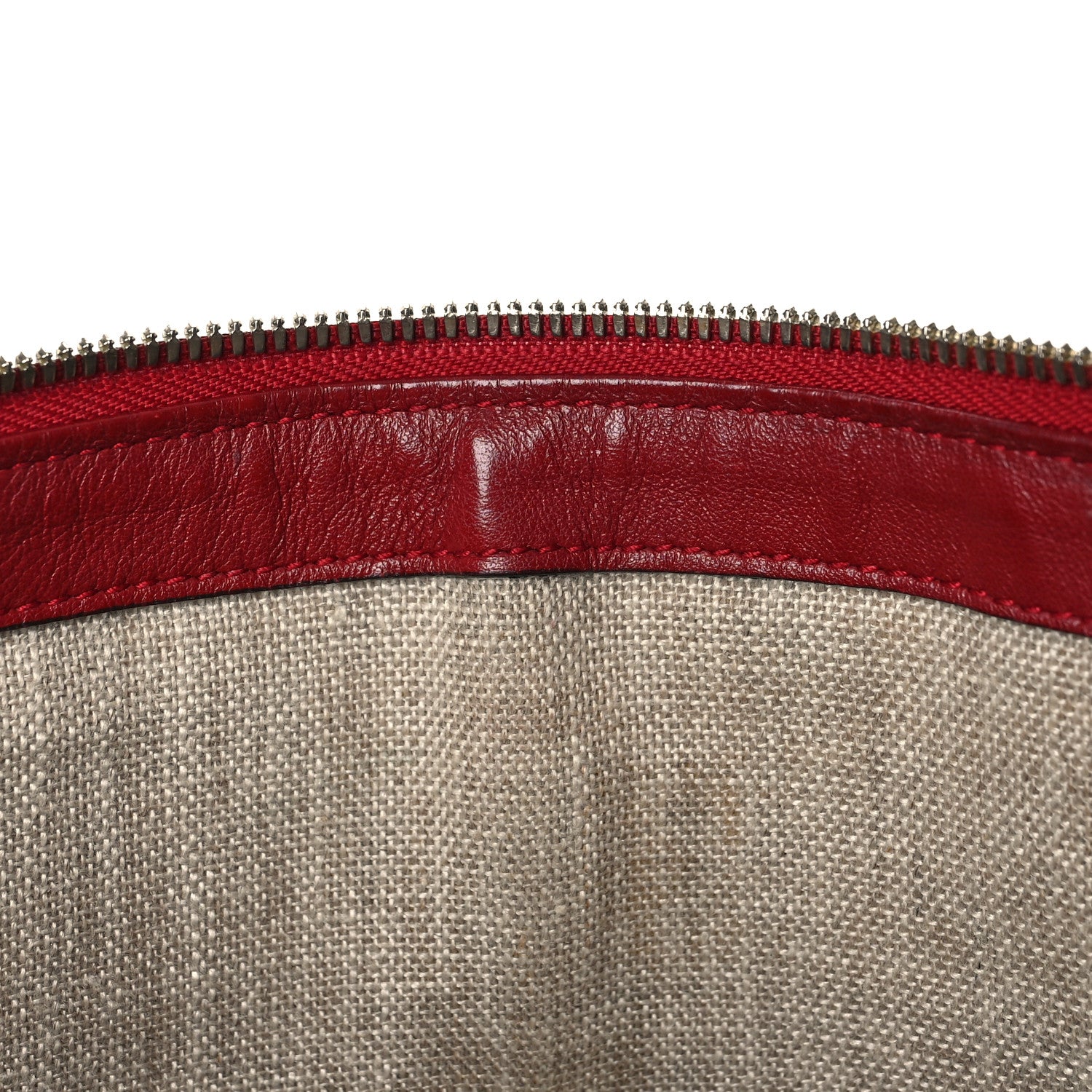 Gucci Soft Microguccissima Small Zippered Satchel Rosso 22 of 25