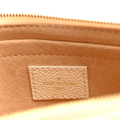 Louis Vuitton Empreinte Monogram Giant Multi Pochette Accessories Cream 6 of 11