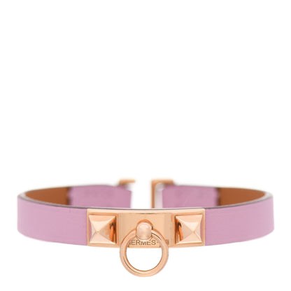 Hermes Swift Rivale Micro Bracelet T3 Mauve Sylvestre 1 of 5