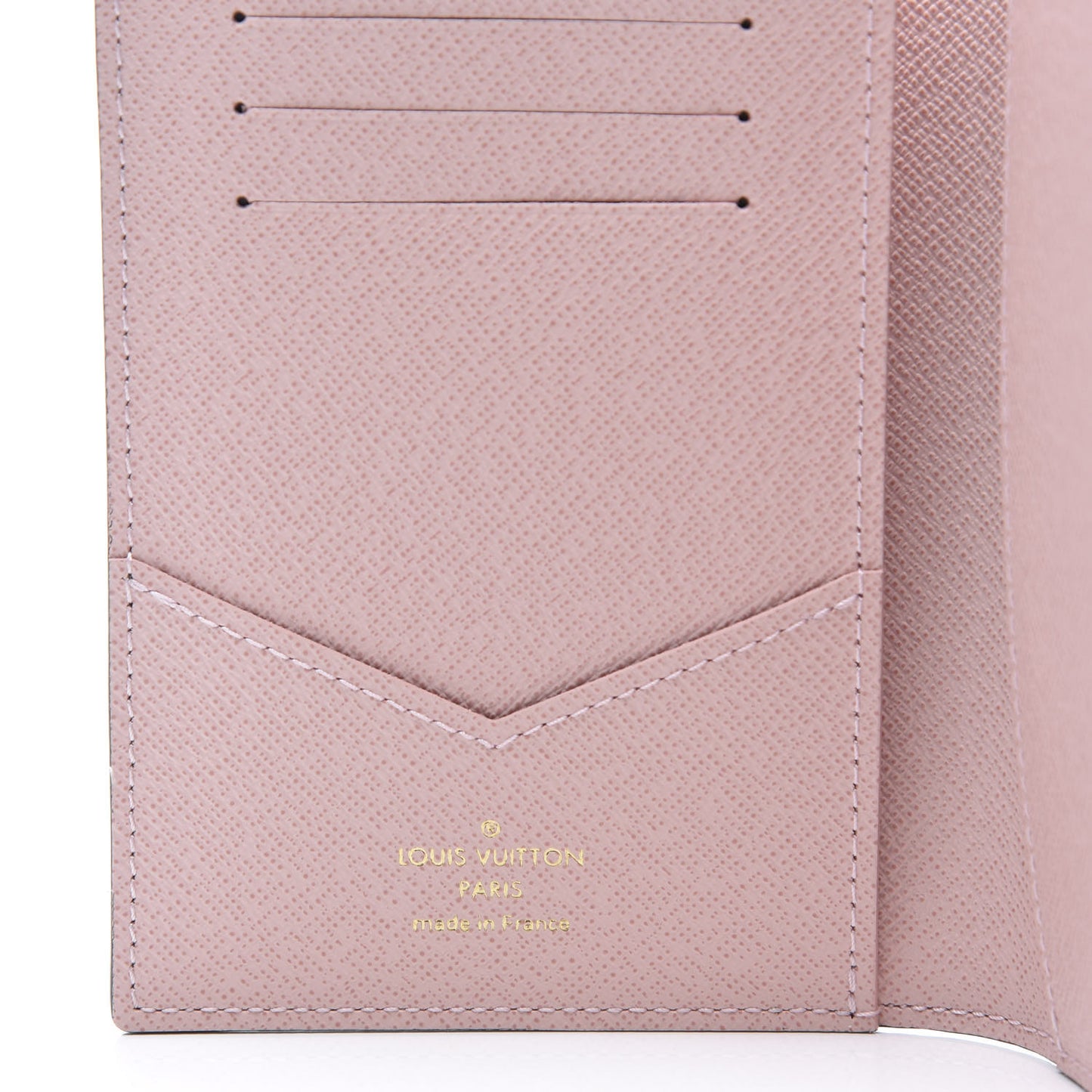 Monogram 2020 Christmas Animation Big Wheel Passport Cover Rose Ballerine