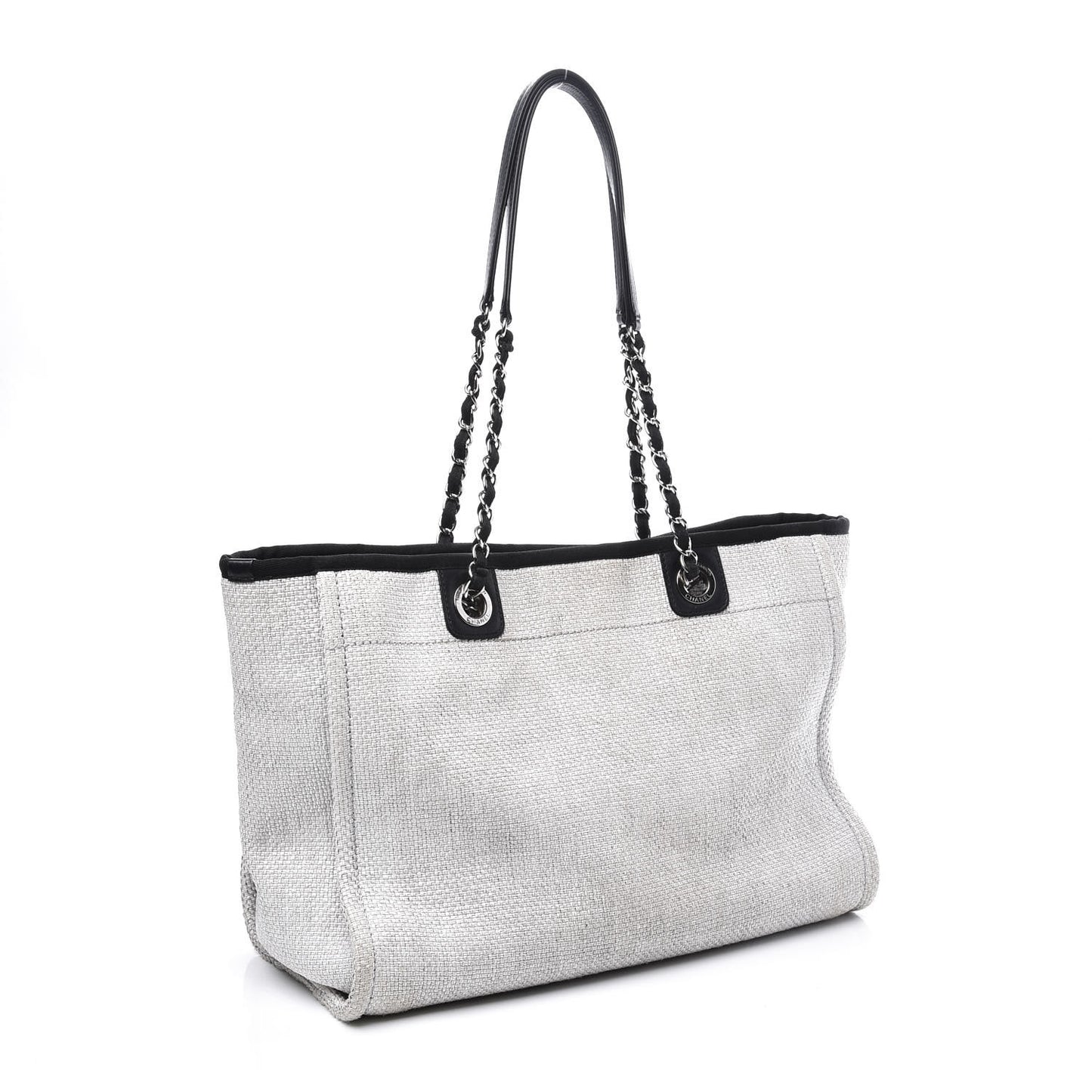 Canvas Small Deauville Tote Grey