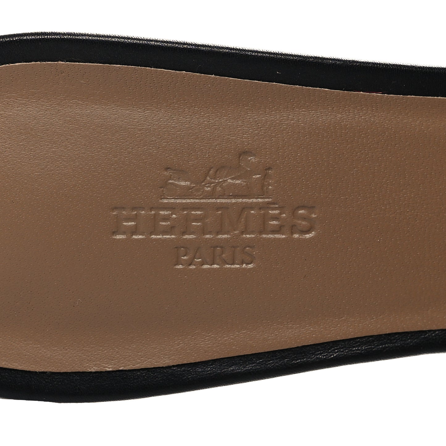 Calfskin Oasis Sandals 37.5 Black