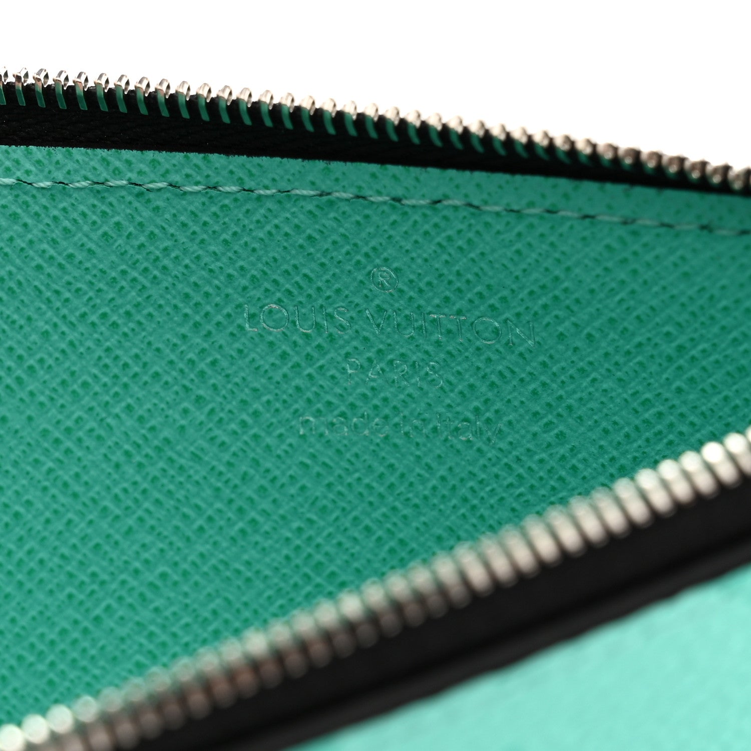 Louis Vuitton Taigarama Coin Card Holder Miami Green 6 of 6