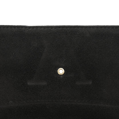 Louis Vuitton Calfskin Chain Louise MM Black 10 of 13
