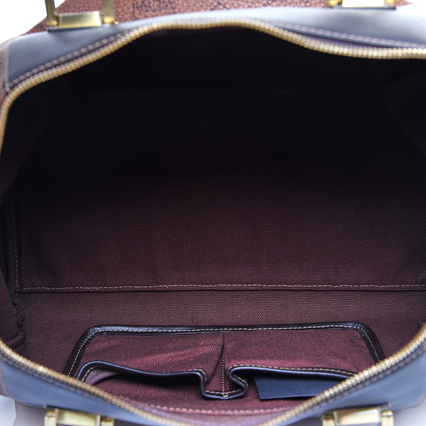 Visetos Boston Bag Brown Black
