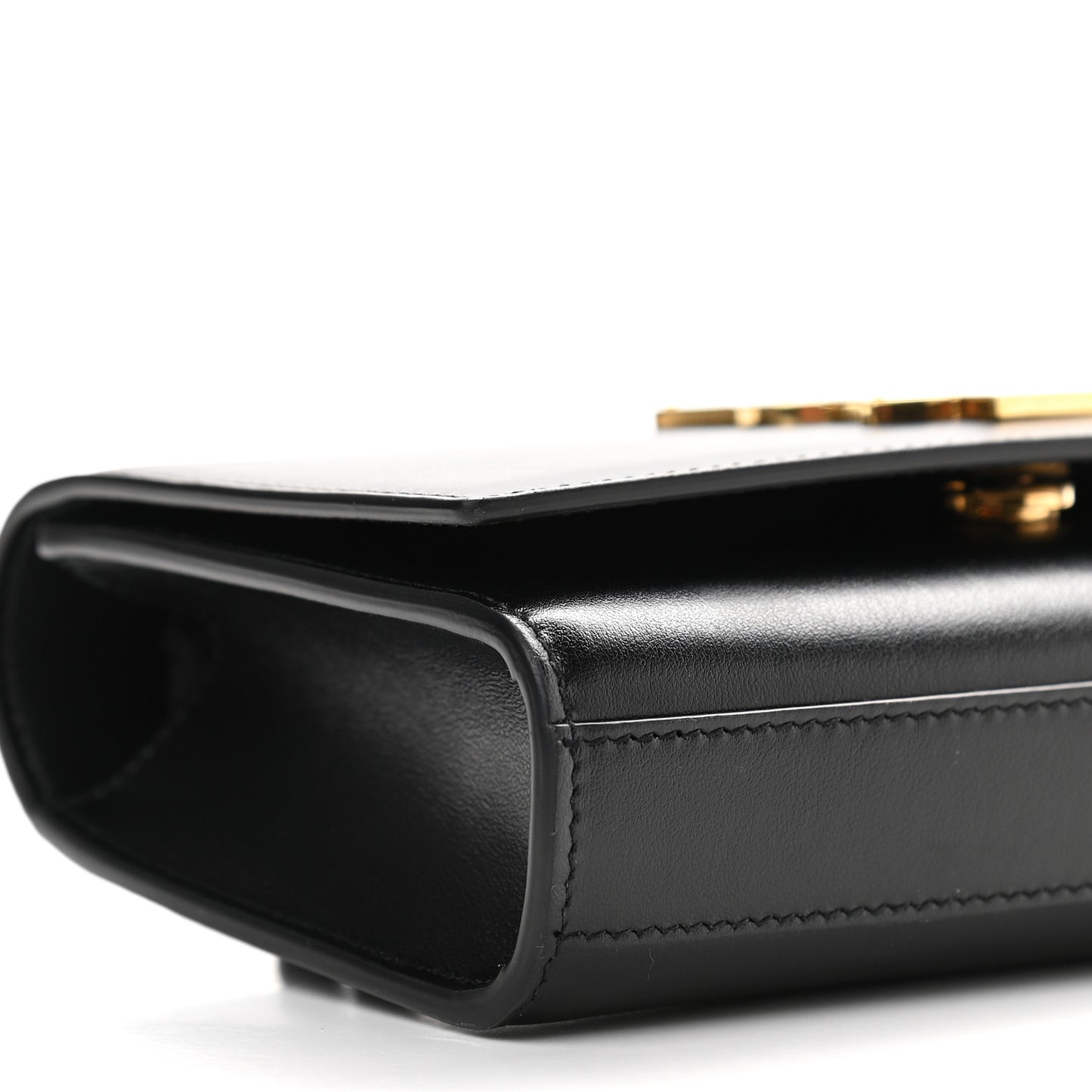 Smooth Calfskin Monogram Kate Belt Bag Black