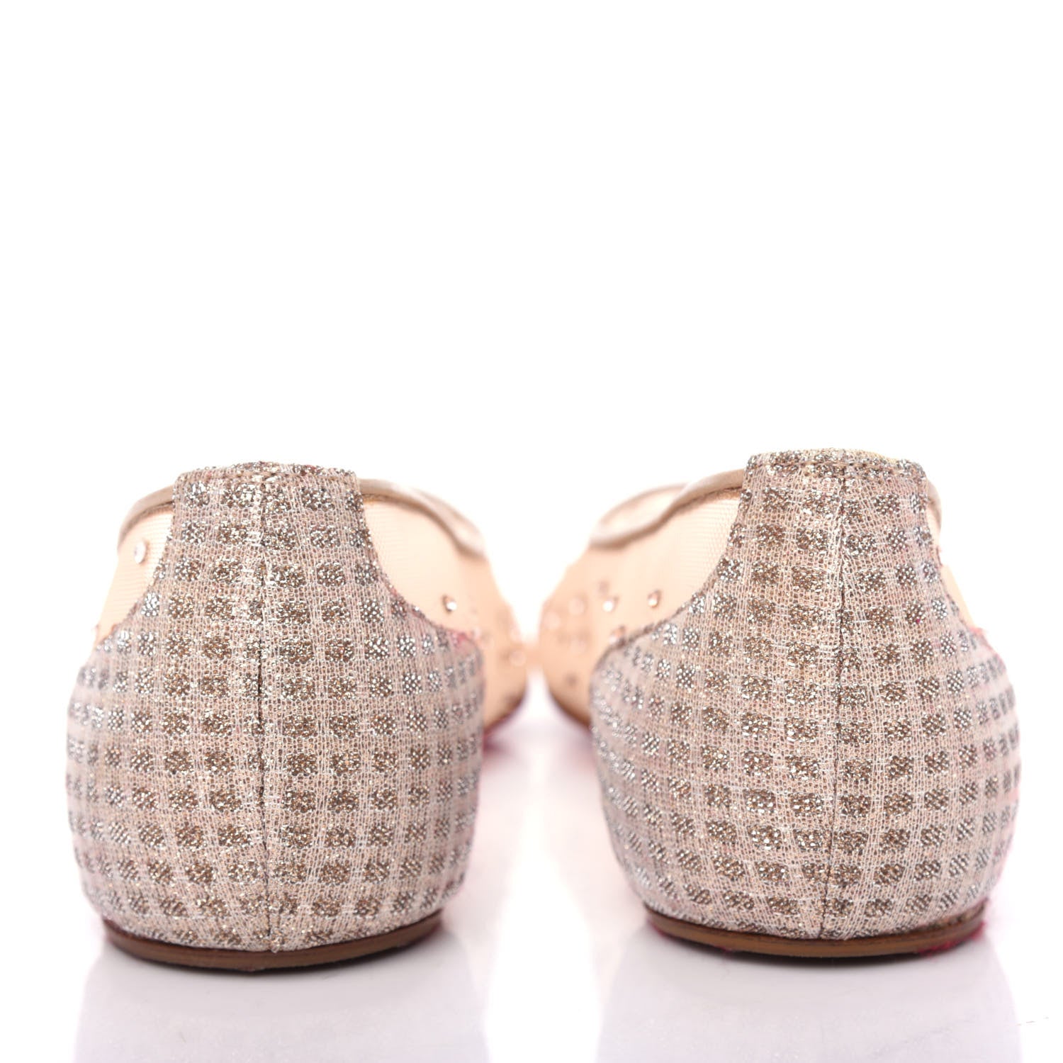 Christian Louboutin Crystal Strass Follies Flats 36 Crystal 7 of 10