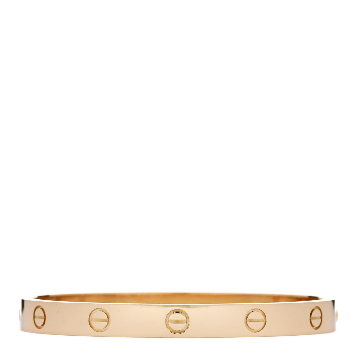 18K Yellow Gold LOVE Bracelet 17