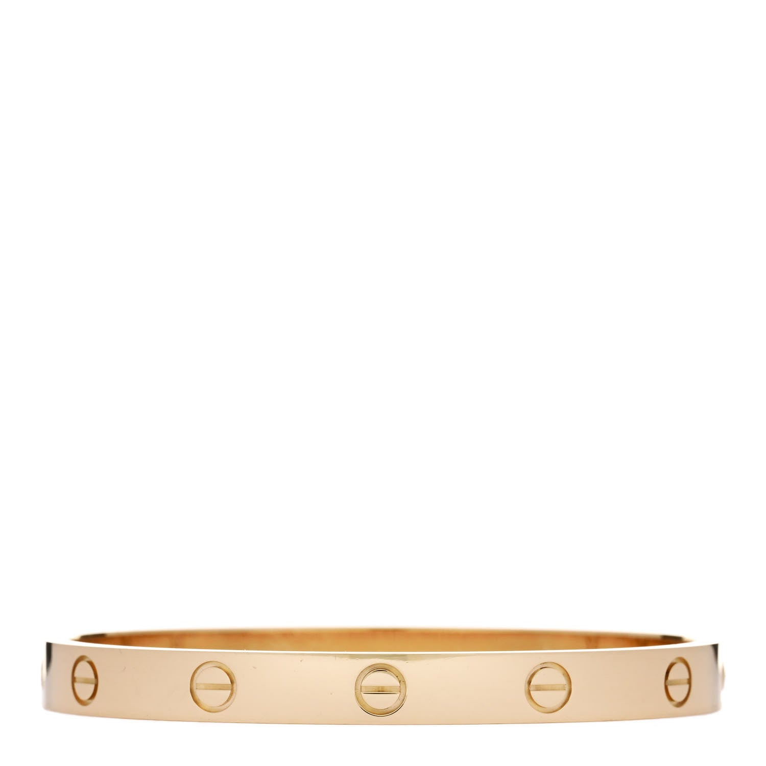 Cartier 18K Yellow Gold LOVE Bracelet 17 2 of 9
