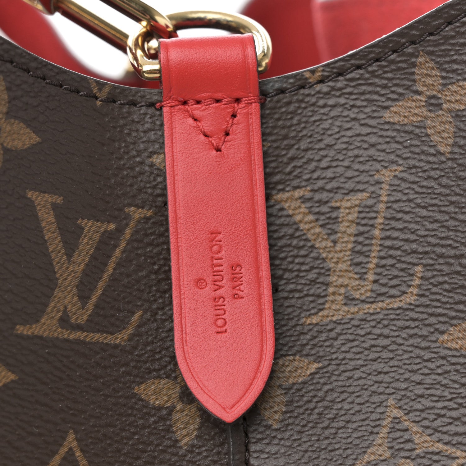 Louis Vuitton Monogram Neonoe MM Coquelicot 15 of 25
