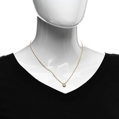 Boucheron 18K Yellow Gold Diamond XS Serpent Boheme Necklace 2 of 5