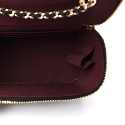 Chanel Lambskin Quilted Small Vanity Case With Chain Black 5 of 7