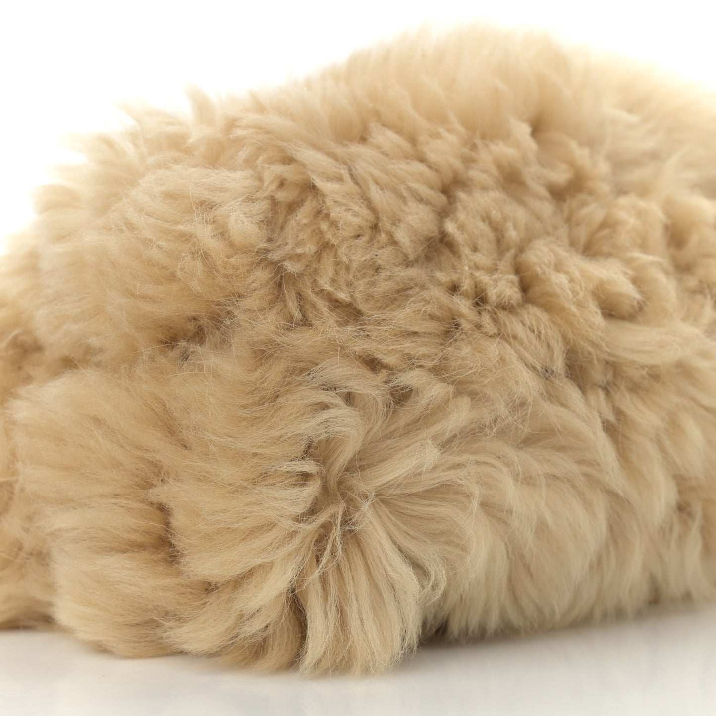 Shearling Lambskin The Pouch Chain Porridge