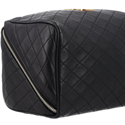 Saint Laurent Lambskin Quilted Gaby Vanity Case Black 9 of 11