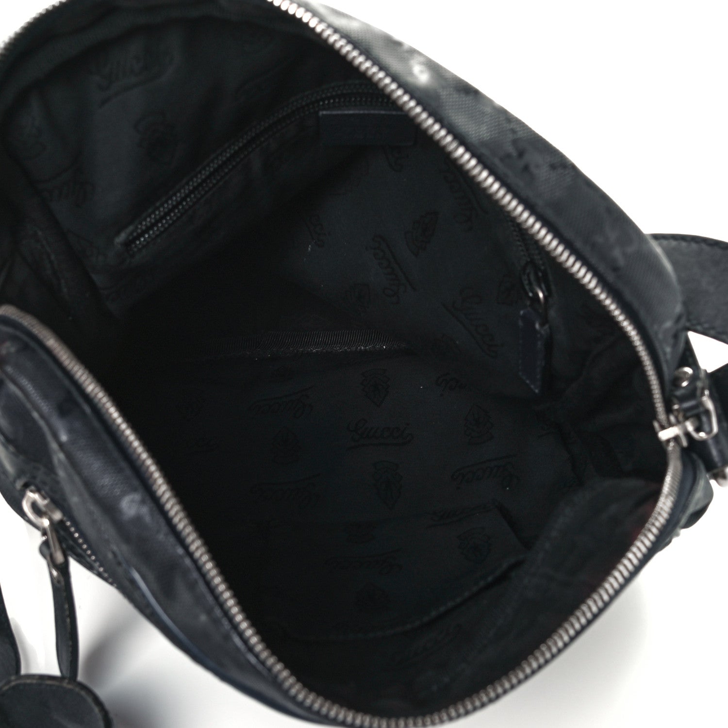 Gucci Imprime Monogram Medium Messenger Bag Navy 5 of 13