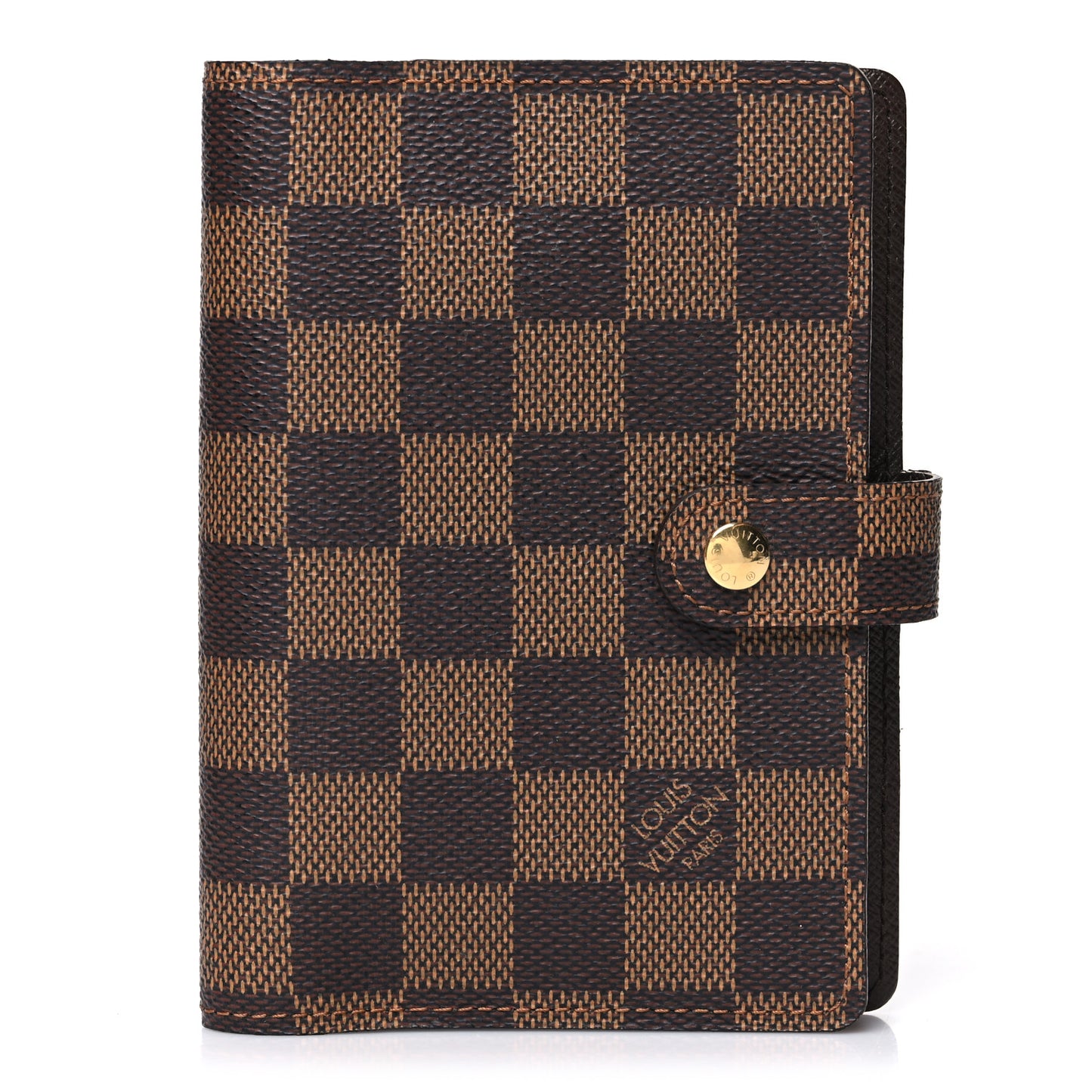Damier Ebene Small Ring Agenda Cover