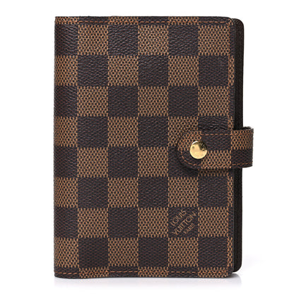 Louis Vuitton Damier Ebene Small Ring Agenda Cover 1 of 9