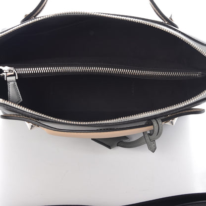 Fendi Vitello Dolce 4 Color Medium By The Way Boston Bag Carbone Grigio Polvere Multicolor 5 of 12