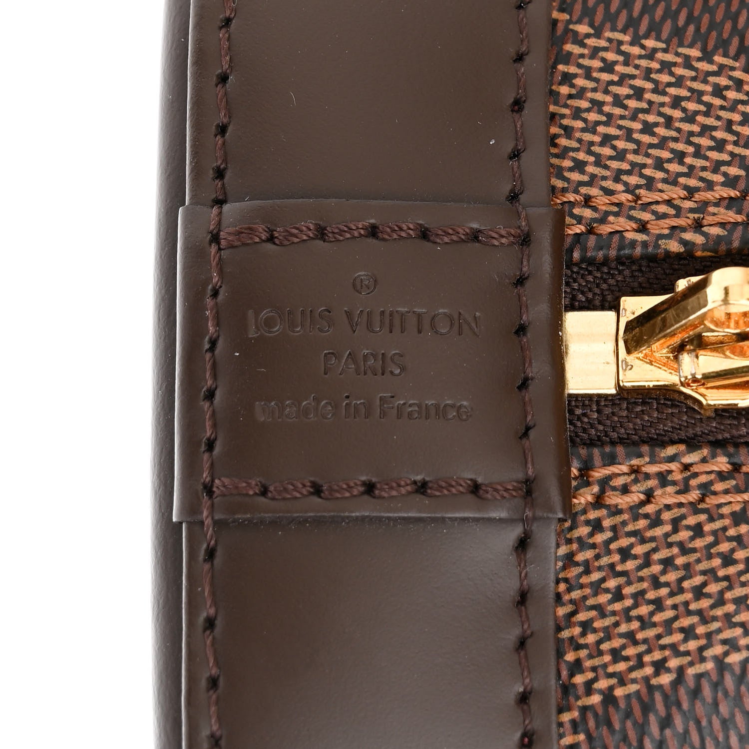 Louis Vuitton Damier Ebene Alma BB 6 of 8