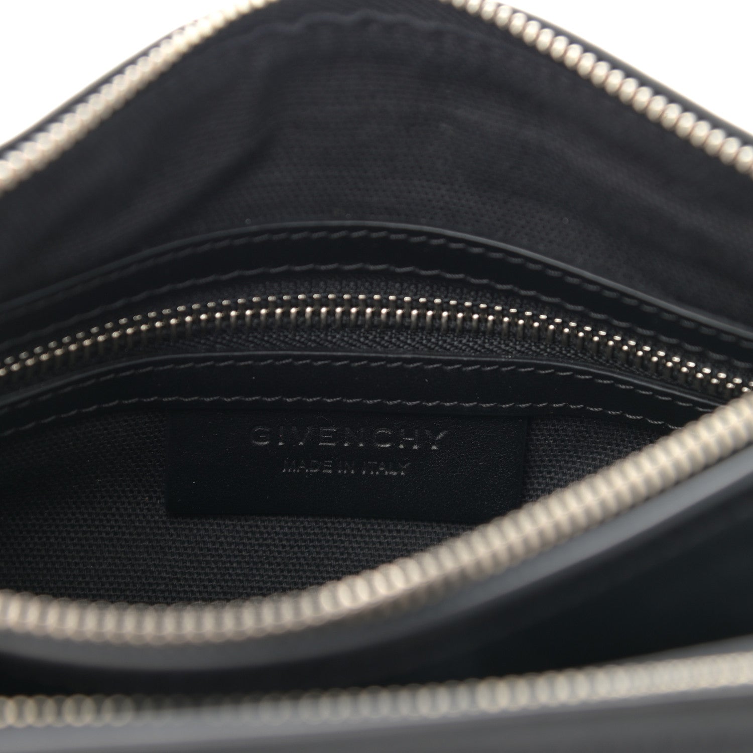 Givenchy Calfskin Mini Pandora Logo Strap Black 5 of 9