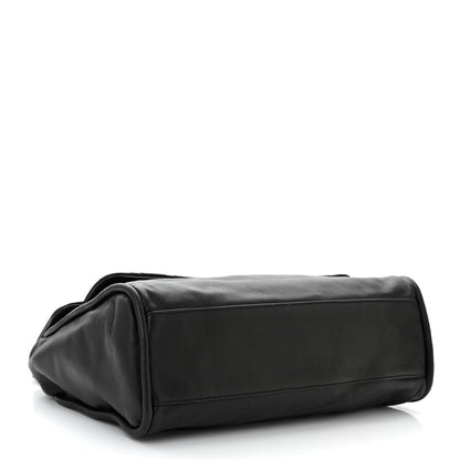 Chanel Lambskin Quilted Large Mademoiselle Double Flap Black 4 of 11