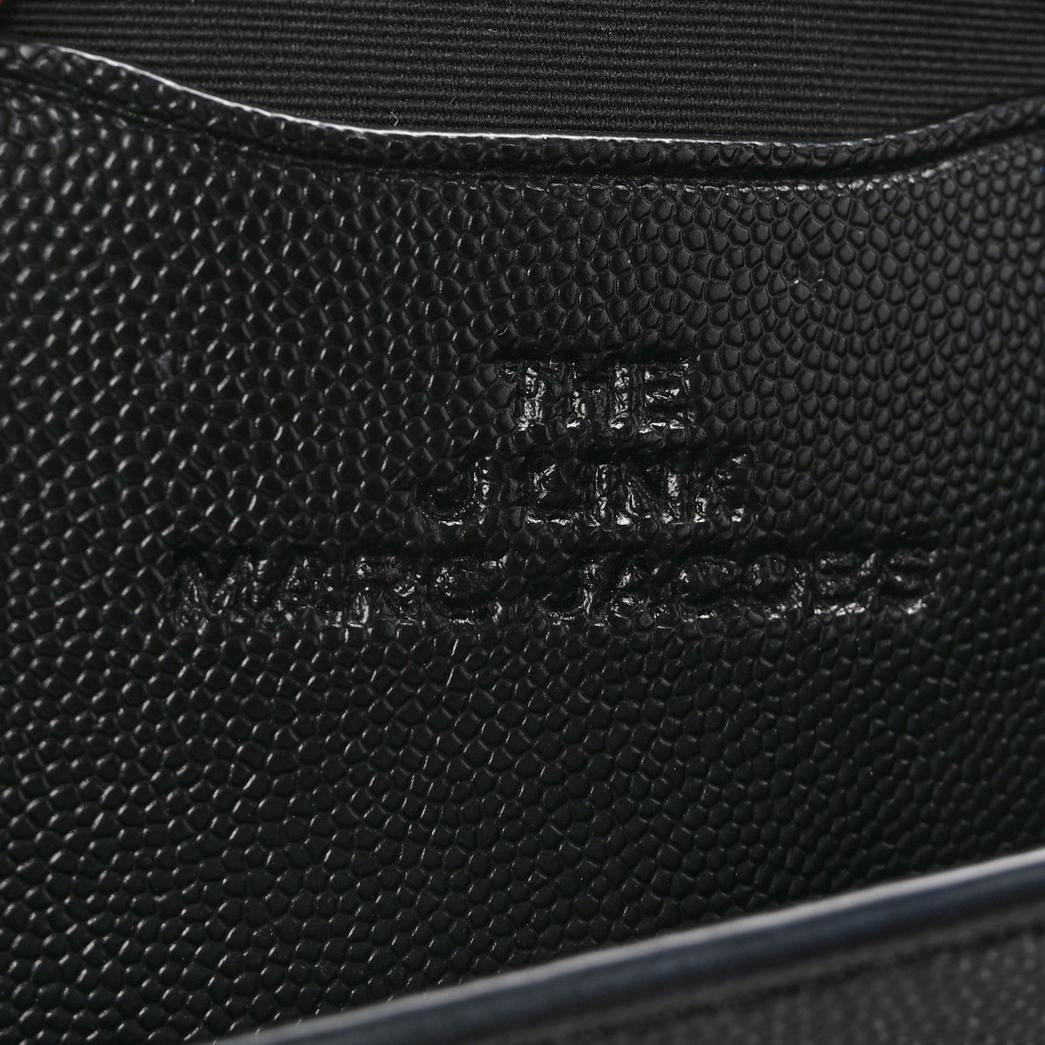 Marc Jacobs Textured Calfskin The J Link Shoulder Bag Black White 6 of 9