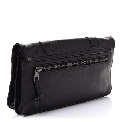 Proenza Schouler Lambskin PS1 Pochette Clutch Black 4 of 12