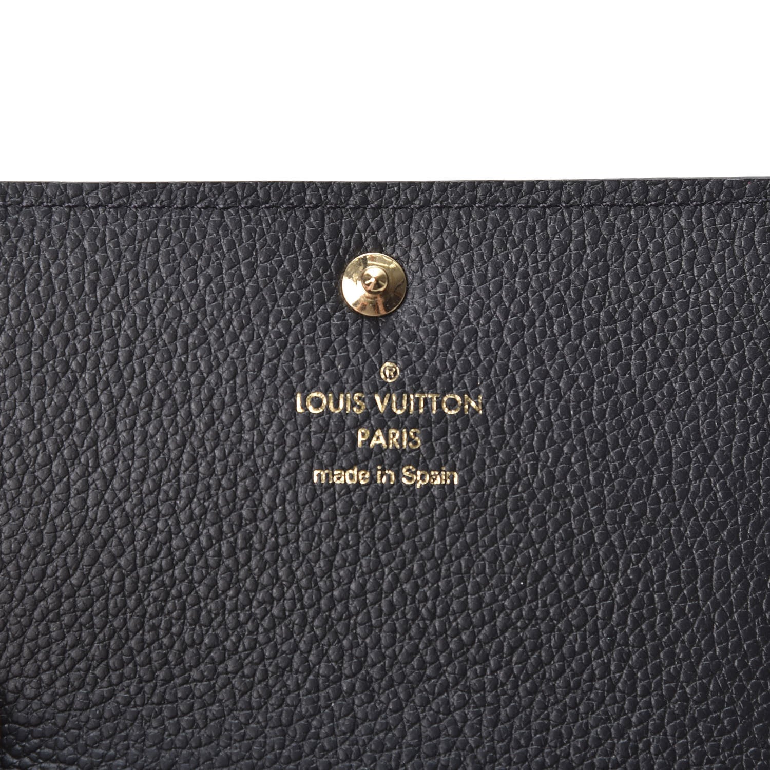Louis Vuitton Empreinte Business Card Holder Black 5 of 9