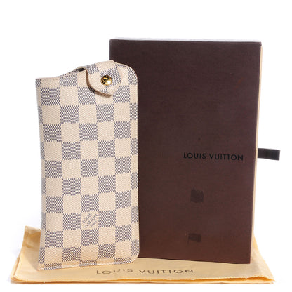Louis Vuitton Damier Azur Sunglass Case MM 7 of 7