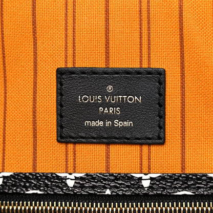Louis Vuitton Monogram Giant Jungle Neverfull MM Black 6 of 11