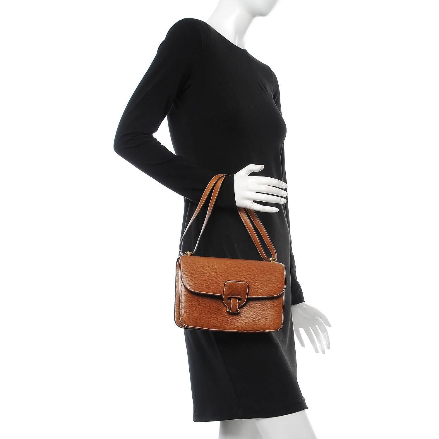 Hermes Courchevel Dolly Gold 2 of 7