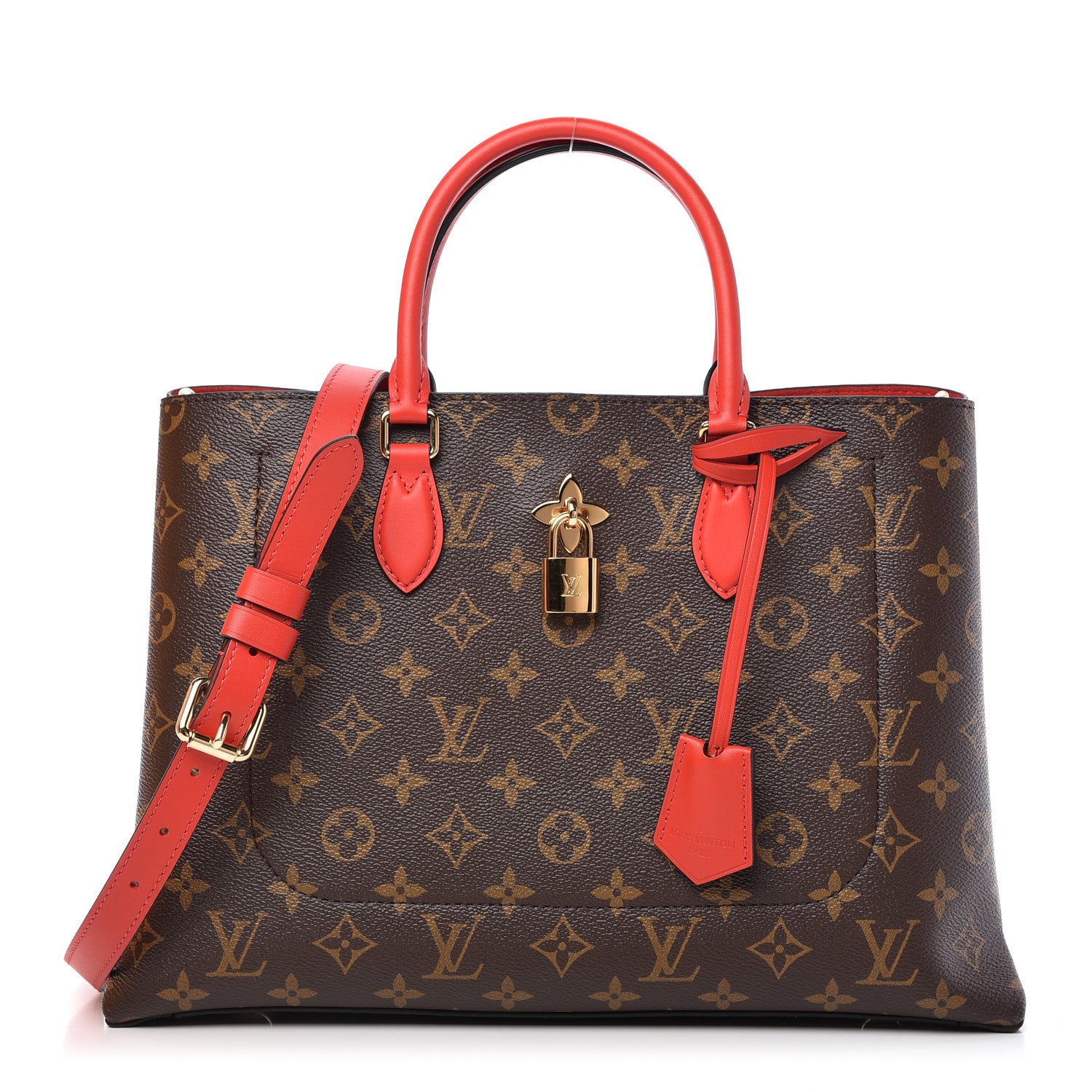 Louis Vuitton Monogram Flower Tote Coquelicot 1 of 10