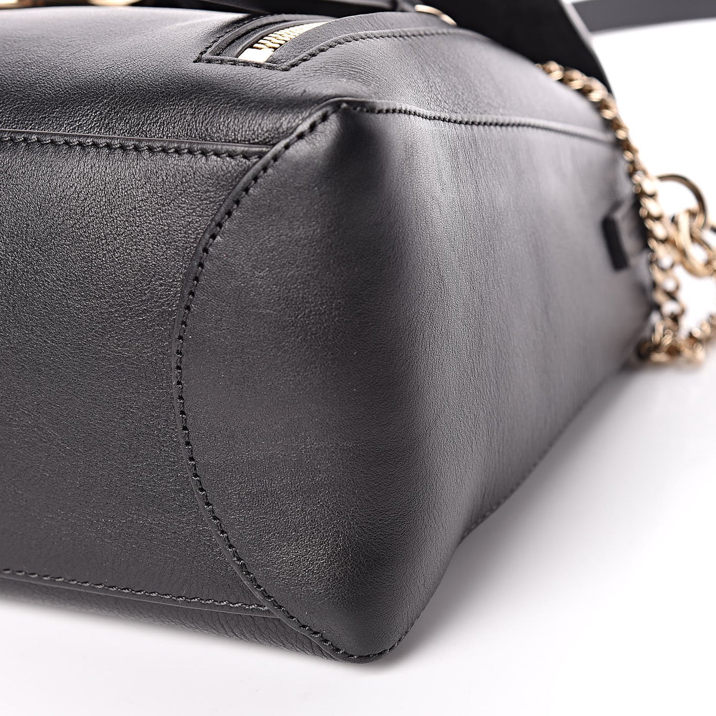 Calfskin Medium Faye Day Shoulder Bag Black